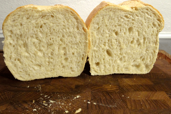 brød skåret